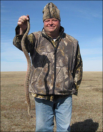 Rattlesnake in South Dakota