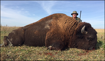 South Dakota bison (buffalo) hunting